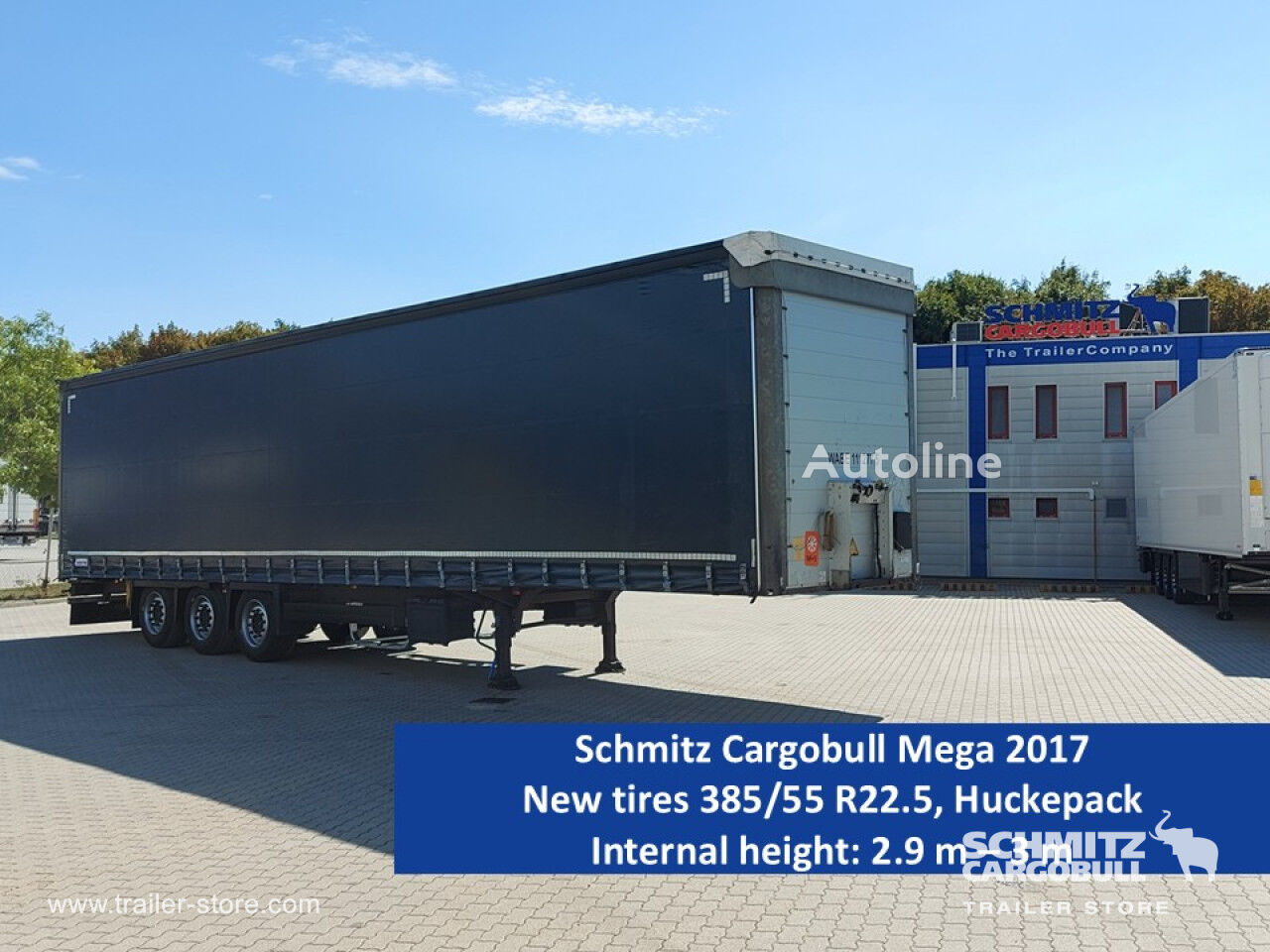 Schmitz Cargobull TolÃ³ponyva Mega semirremolque toldo - Autoline