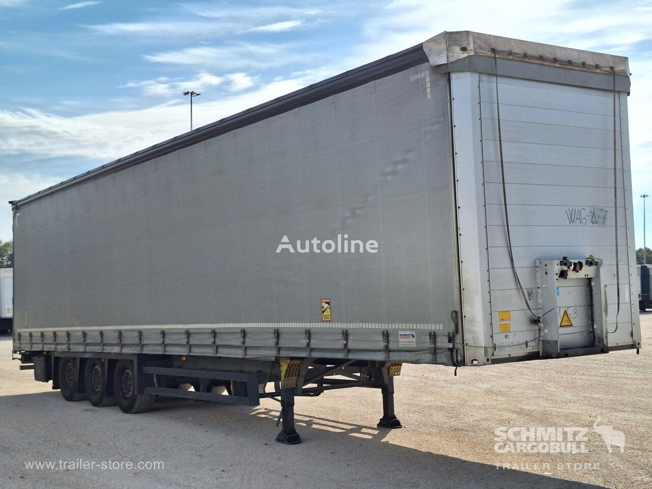 Schmitz Curtainsider Mega poluprikolica s ceradom