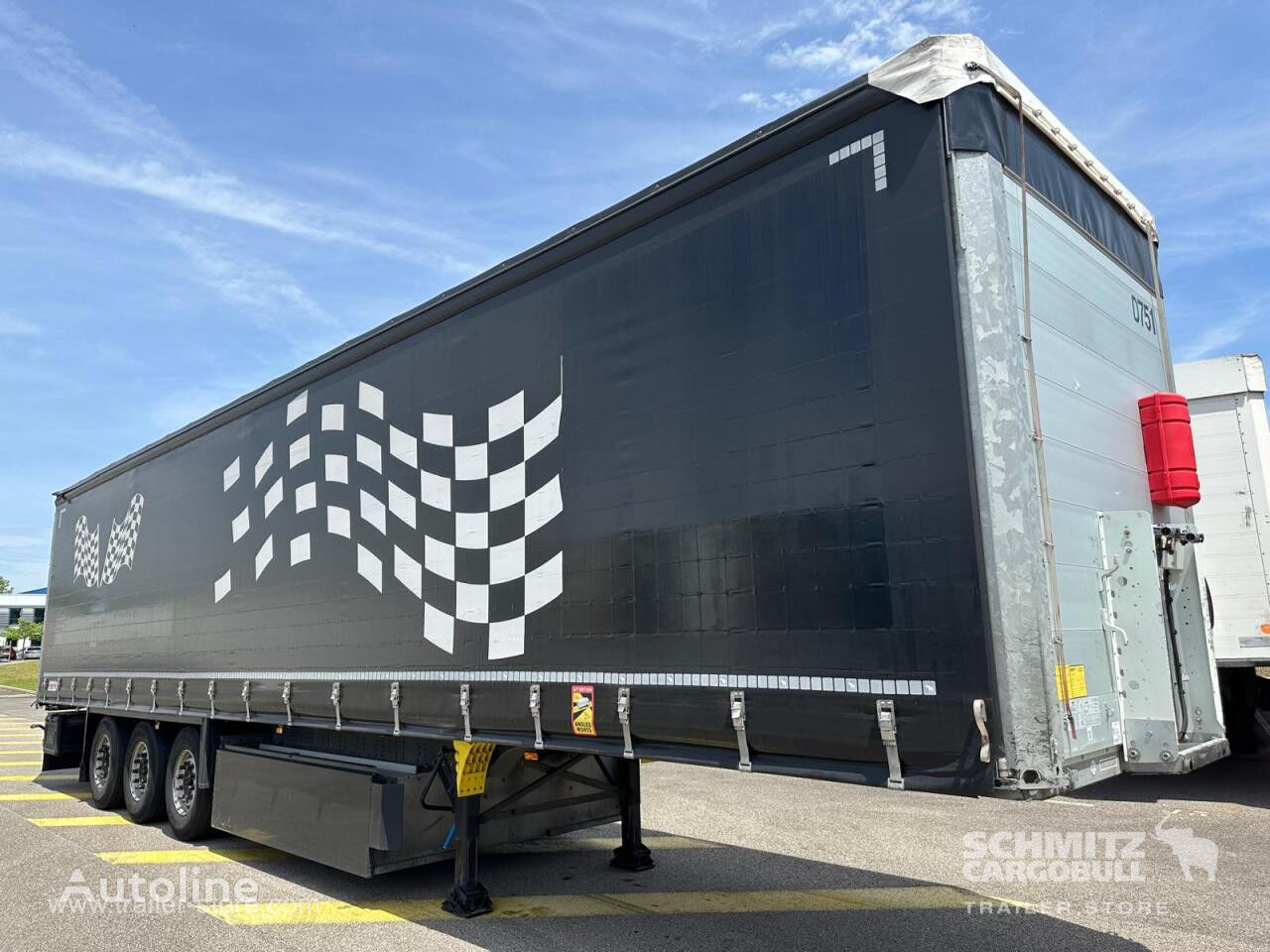 Schmitz Curtainsider Standard tilt semi-trailer