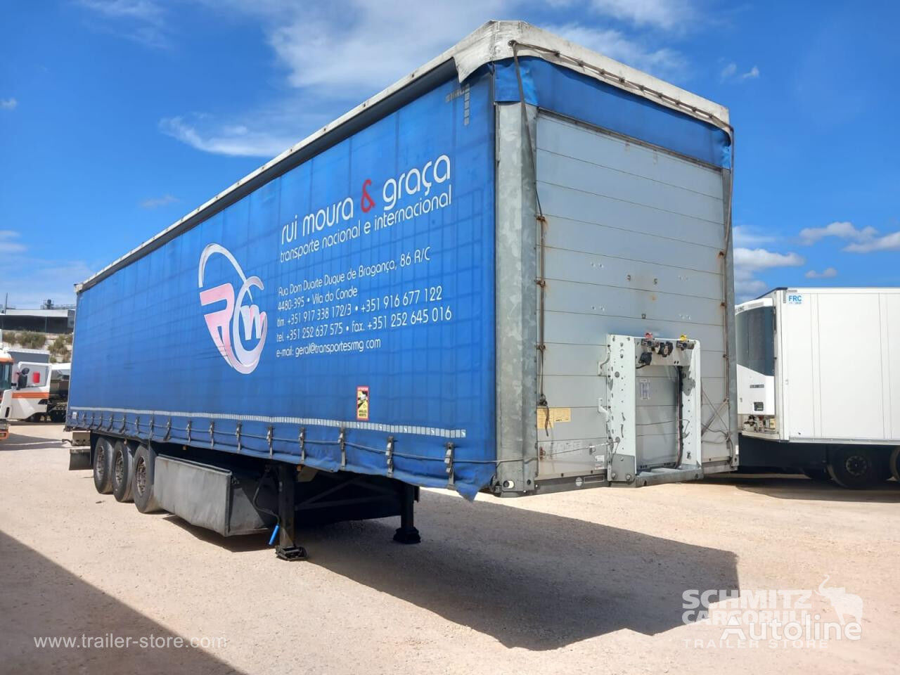 полуприцеп тентованный Schmitz Curtainsider Standard