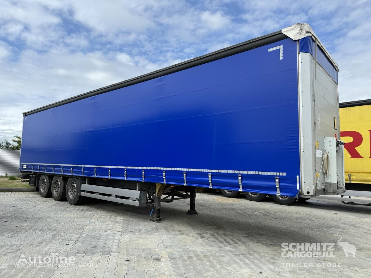 sơ mi rơ moóc kiểu lật Schmitz Curtainsider Standard