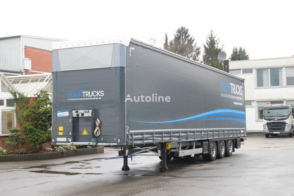 Schmitz Mega Plane Hubdach Liftachse Miete Rent only tilt semitrailer