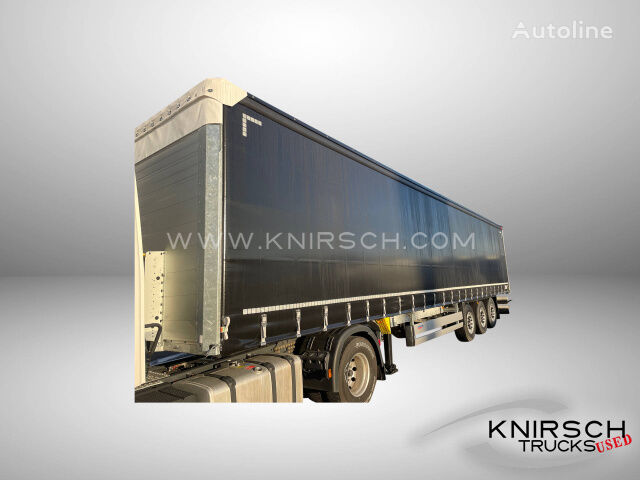 new Schmitz Pritschauflieger mit Plane tilt semi-trailer