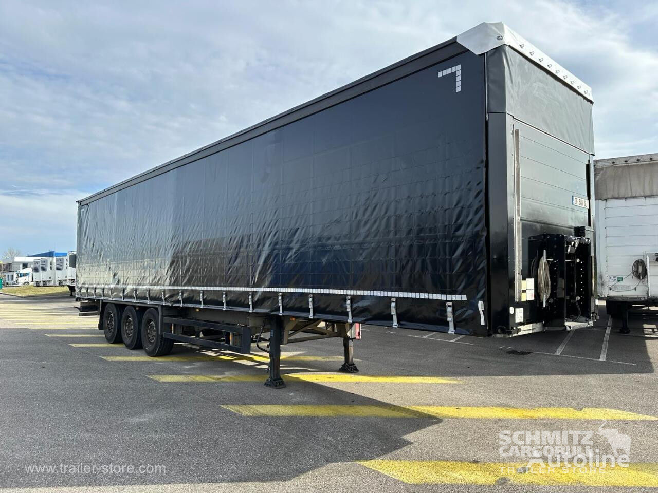 Schmitz Rideaux Coulissant Standard kapell semitrailer