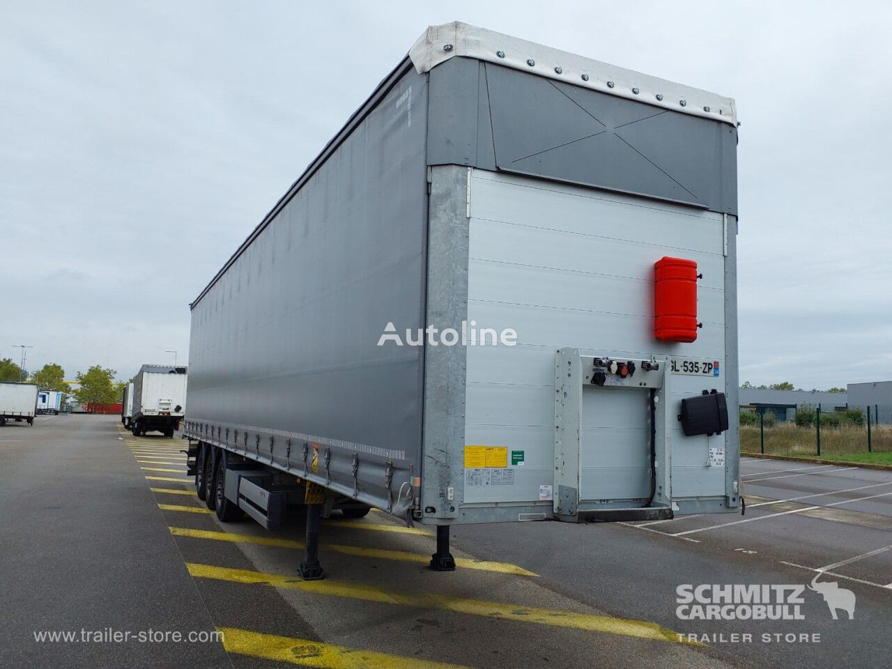 Schmitz Rideaux Coulissant Standard kapell semitrailer