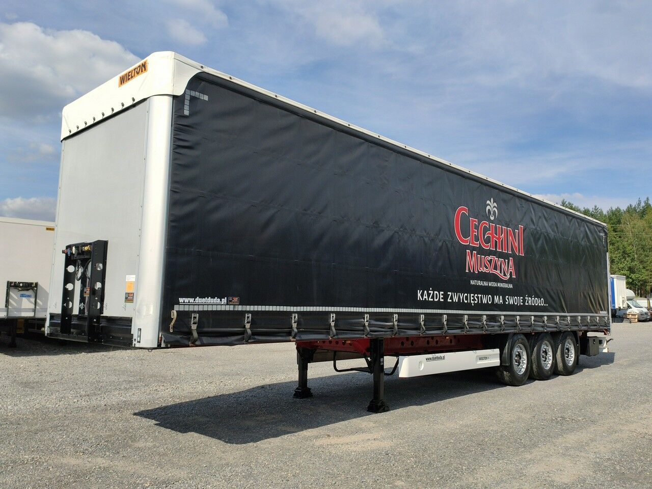 Wielton Standart Osie Saf Oś Podnoszona Super Stan tilt semi-trailer - Autoline