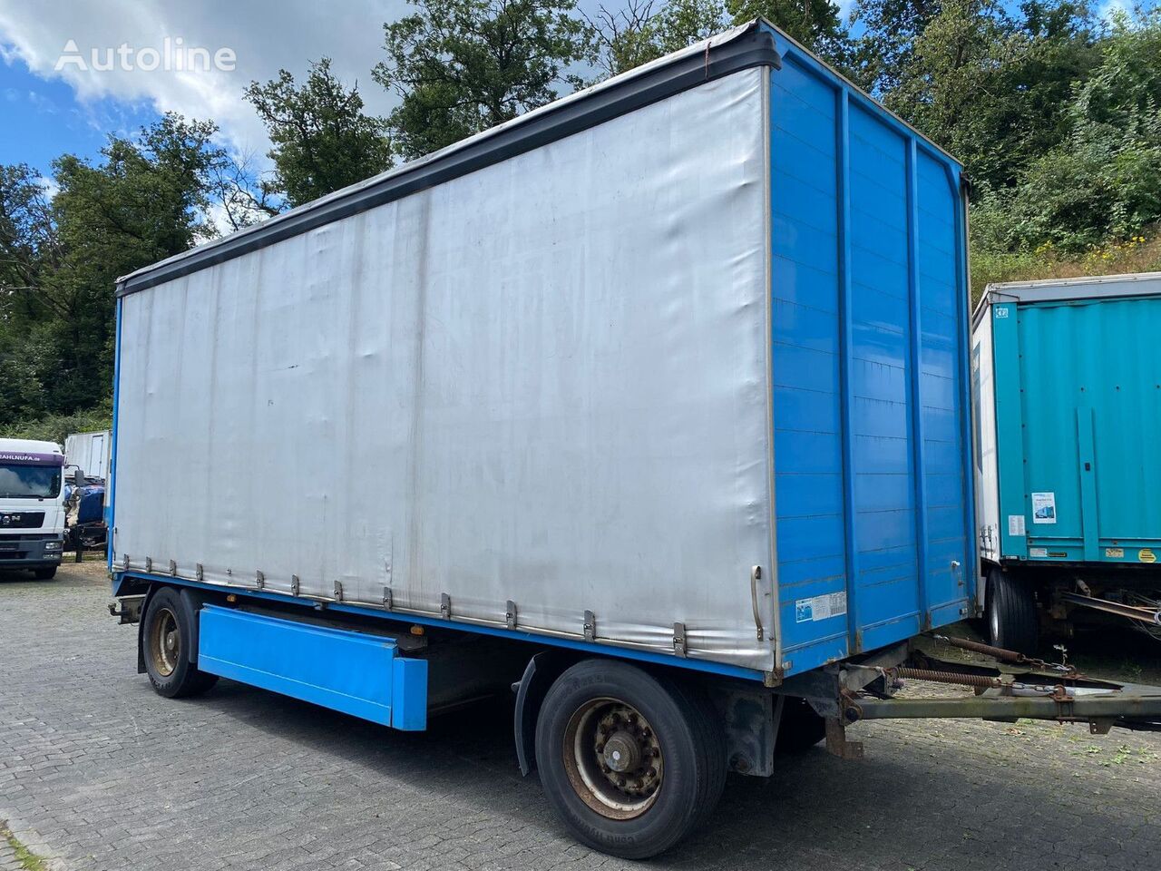 Krukenmeier 18to  / Edscha tilt trailer