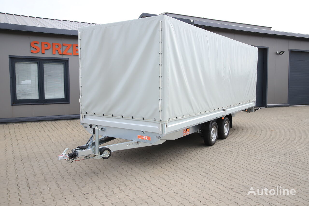 új Niewiadów Boss 6 x 2.1 DMC 3000kg burty aluminiowe ponyvás pótkocsi