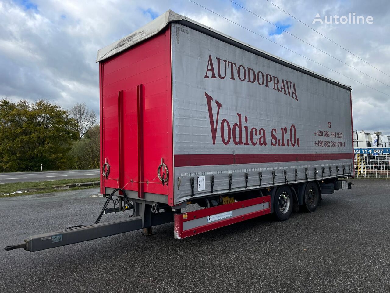 Svan CHT202 tilt trailer