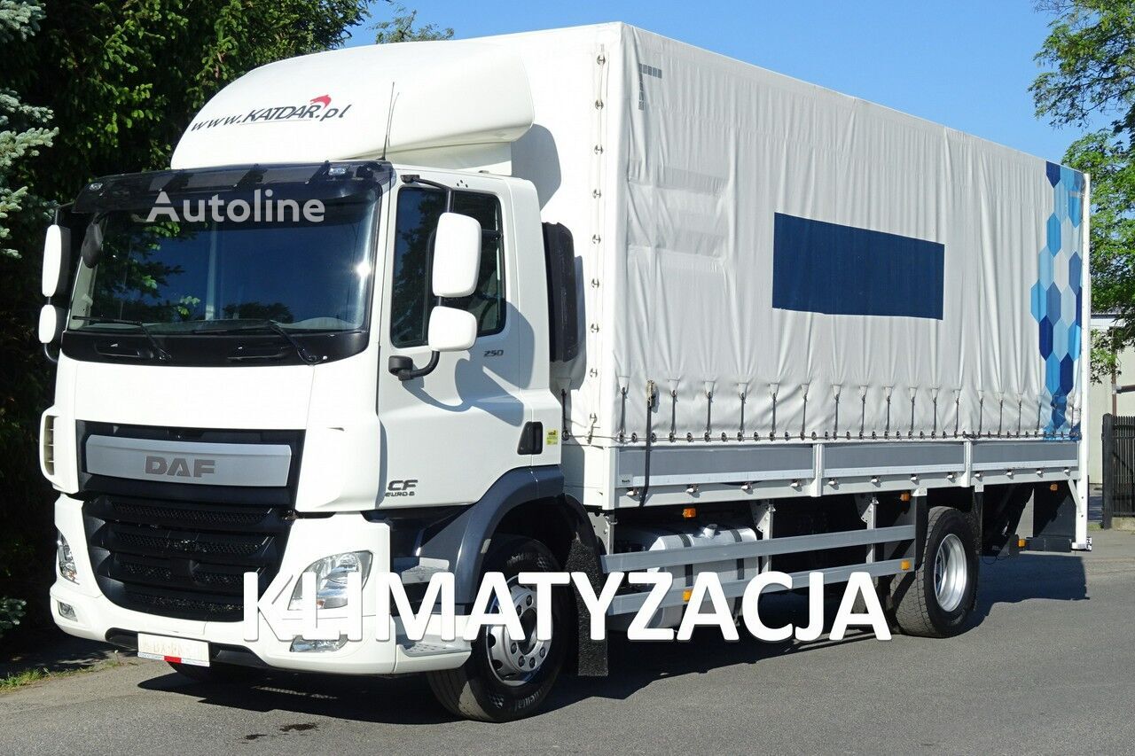 тентованный грузовик DAF CF 250 Euro 6 burto - firanka z windą,706 tys.km ! sprowadzony 6