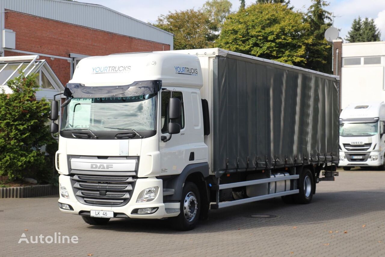 带防水布卡车 DAF CF 330 E6 SSC Cab mit 2 Liegen/Plane/Edscha/LBW