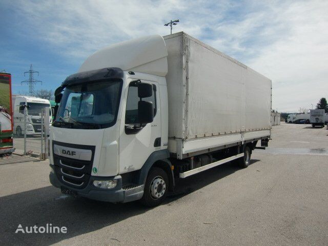 صندوق خلفي مغطى DAF LF 230 FA 12 Tonner Plane mit LBW, Schaltgetriebe, E6