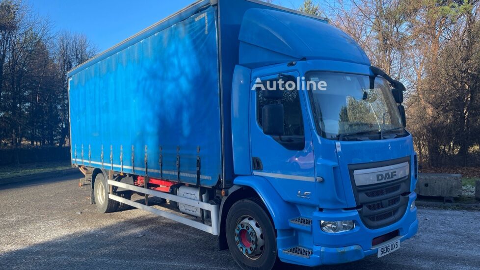 camion bâché DAF LF 250 EURO 6 18 TONNE