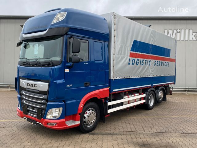 DAF XF 430 SSC | Skylights*Navi*Standklima*AHK*Lift camión toldo