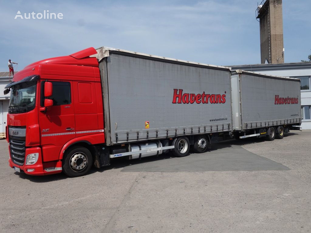 DAF XF 460 tilt truck