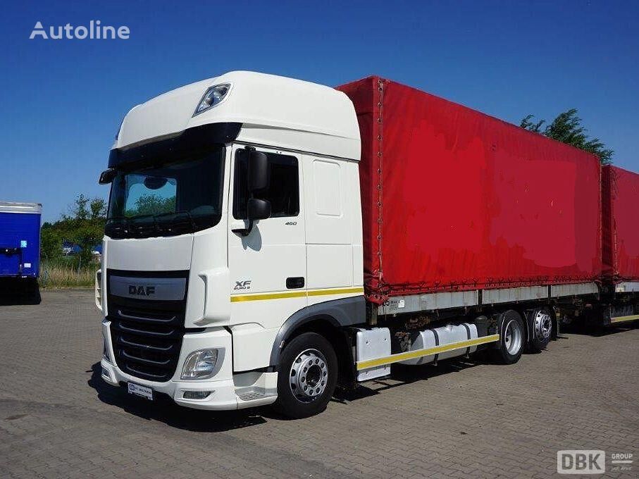 کامیون چادر دار DAF XF460 FAR