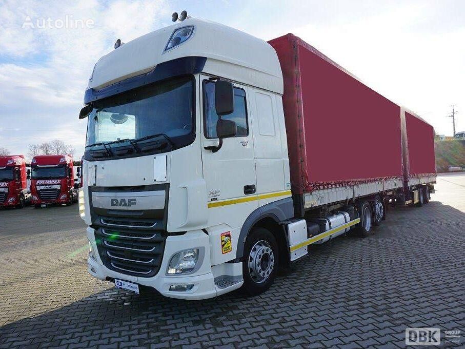 camião de toldo DAF XF460 FAR