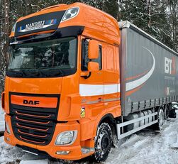 тентованный грузовик DAF XF460 JUMBO 6×2 OŚ PODNOSZONA JUMBO AUTOMAT NAVI LED LODÓWKA STA