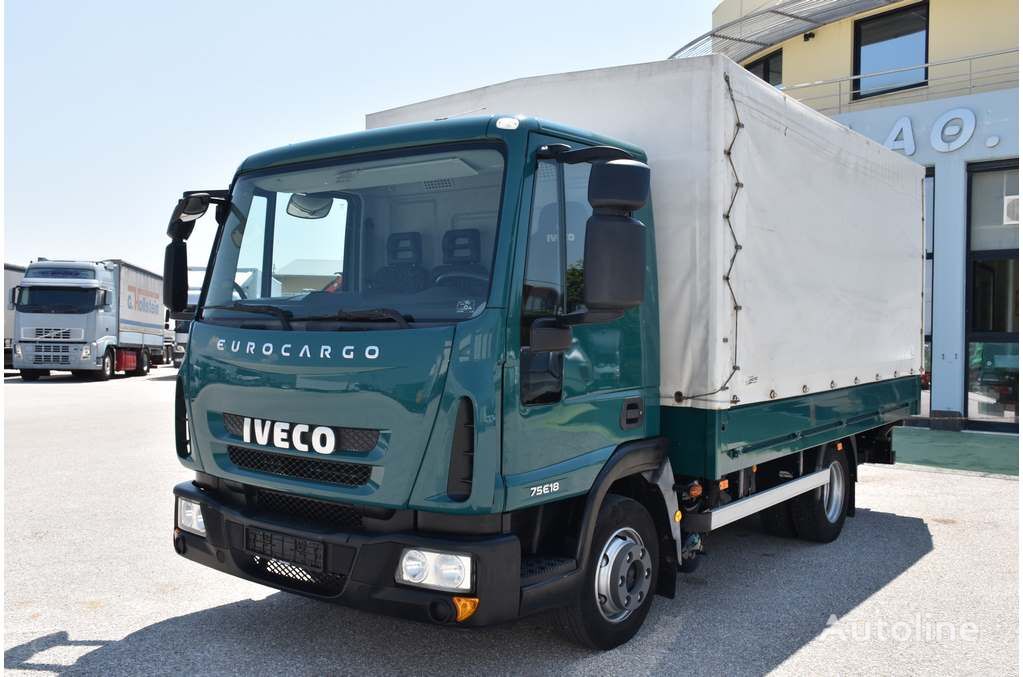 کامیون چادر دار IVECO 75E18 EUROCARGO