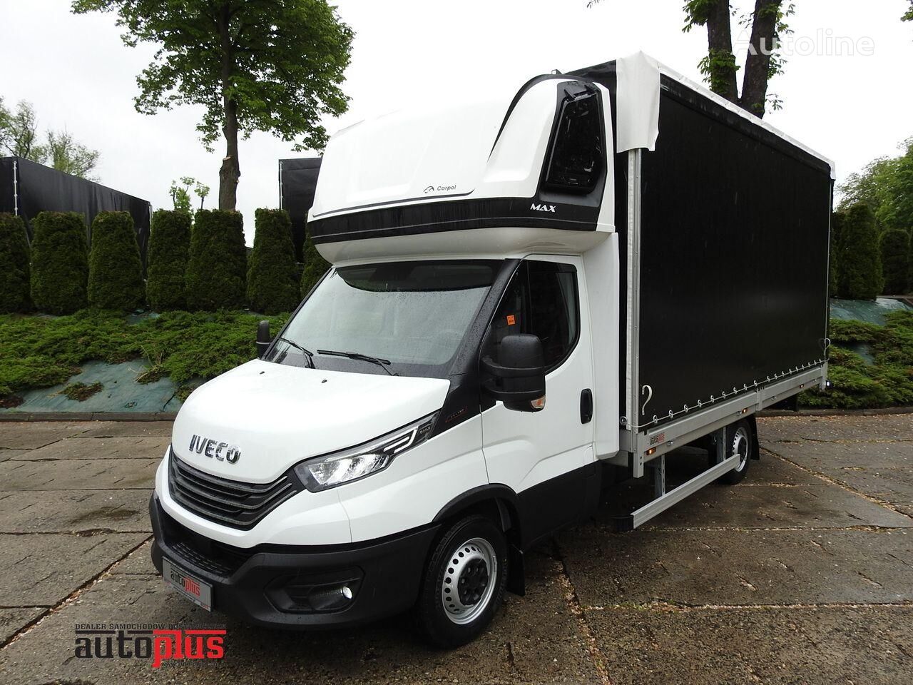 IVECO DAILY 35S18 NOWY PLANDEKA 10 PALET WEBASTO KLIMATYZACJA TEMPOMAT camión toldo nuevo