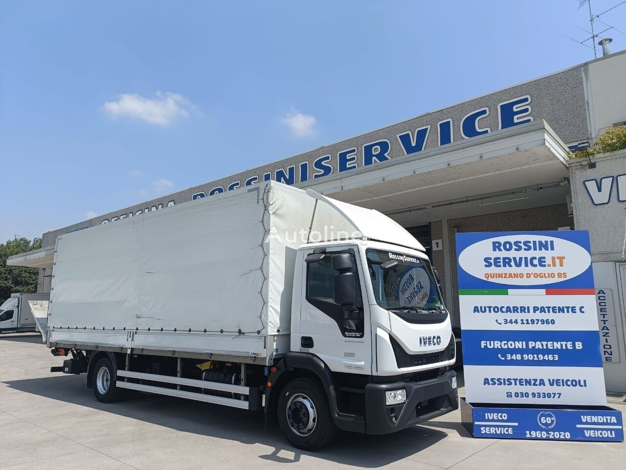 camião de toldo IVECO EUROCARGO 140E28P