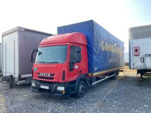 camion cu prelata IVECO EuroCargo ML120E22, 9.5m Pritsche + Plane