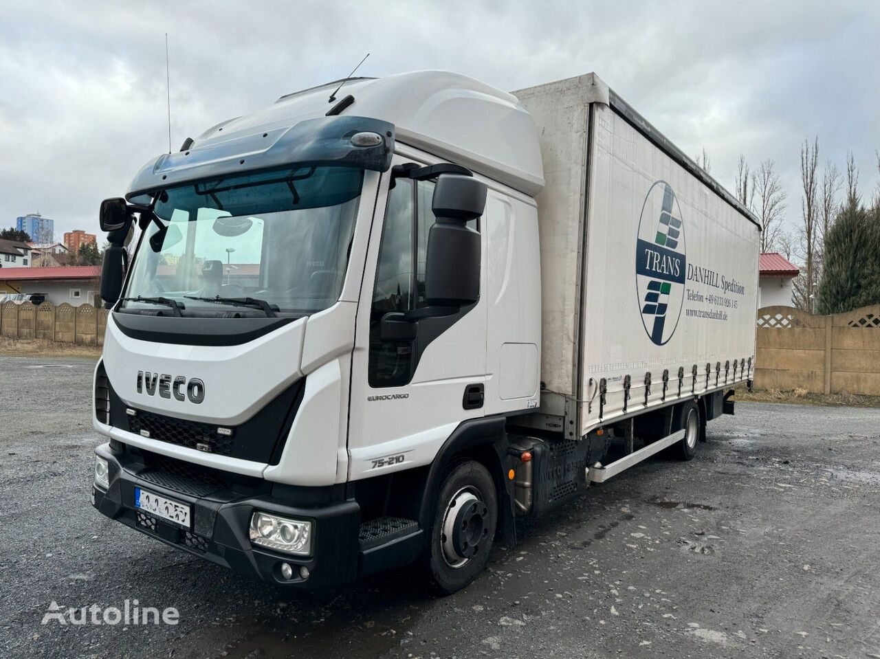 тентованный грузовик IVECO Eurocargo 75E 210