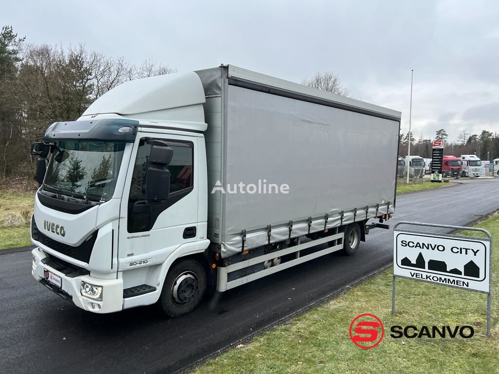 camion bâché IVECO Eurocargo 8E21P