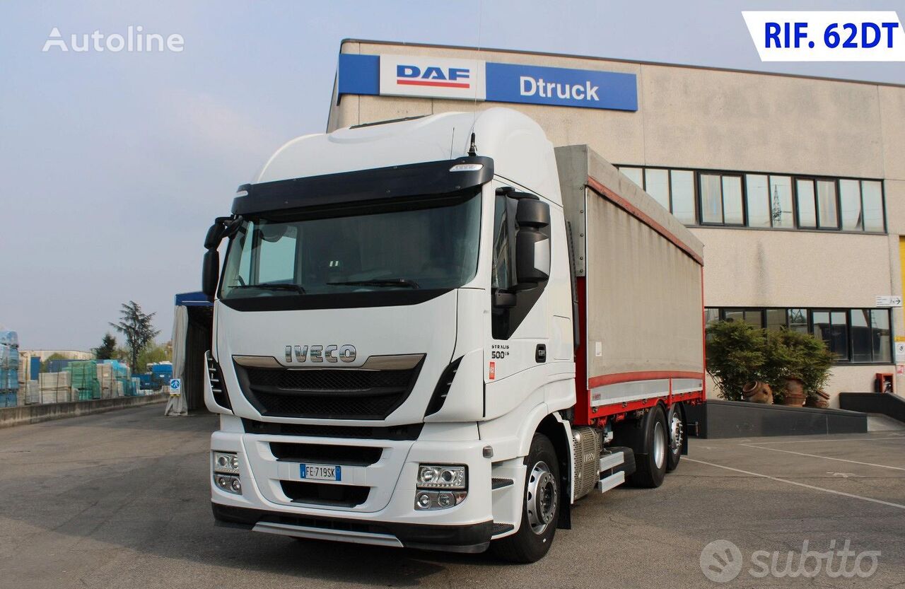 camião de toldo IVECO stralis 500 62dt