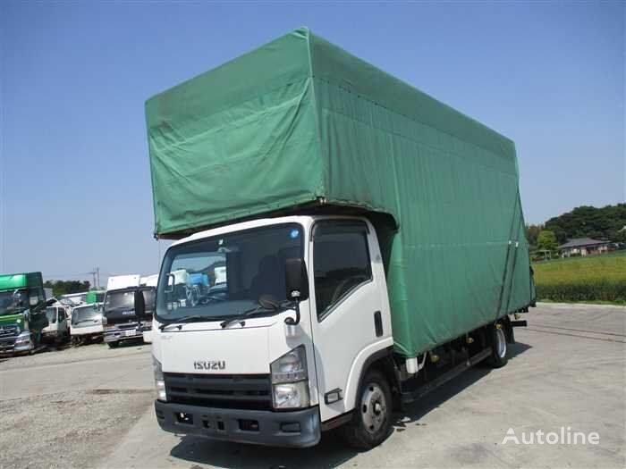 camion bâché Isuzu ELF