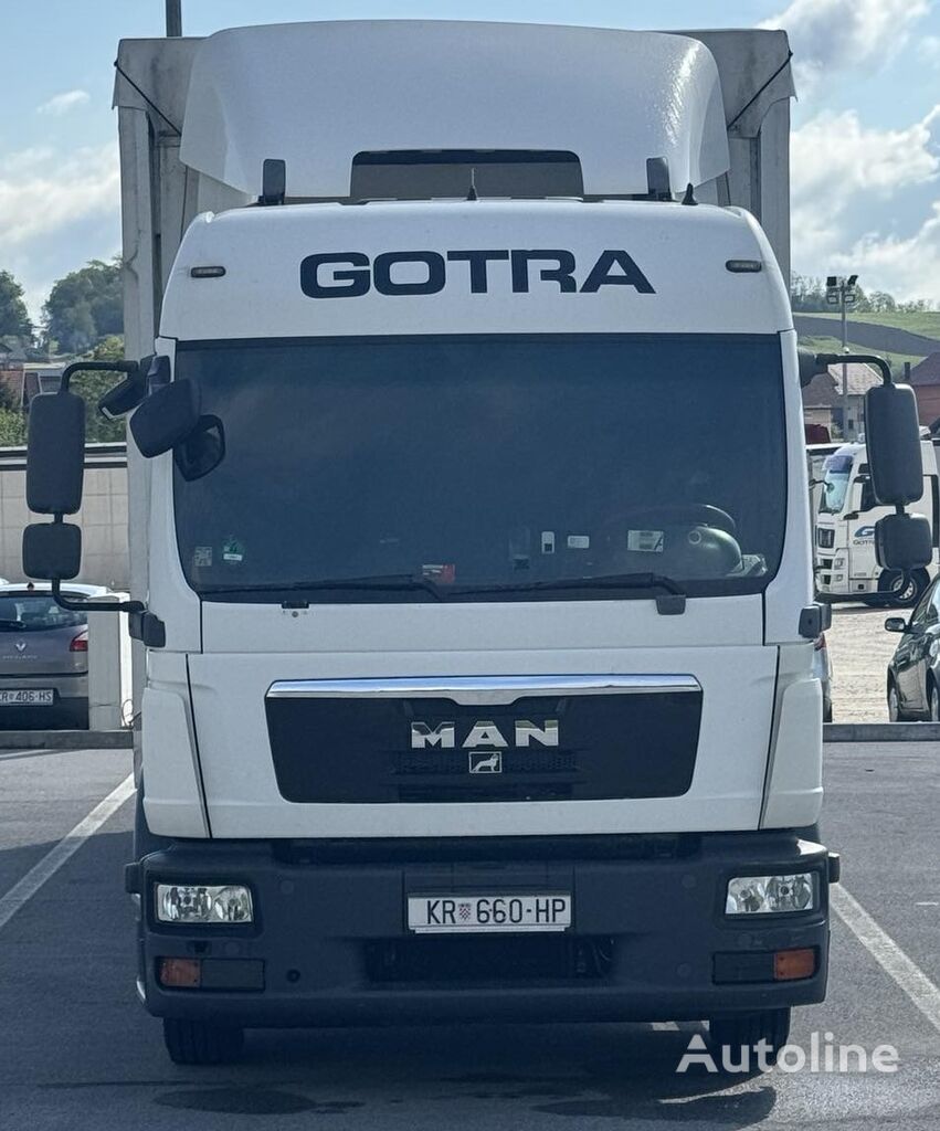 MAN TGL 12.220 huifzeilen vrachtwagen