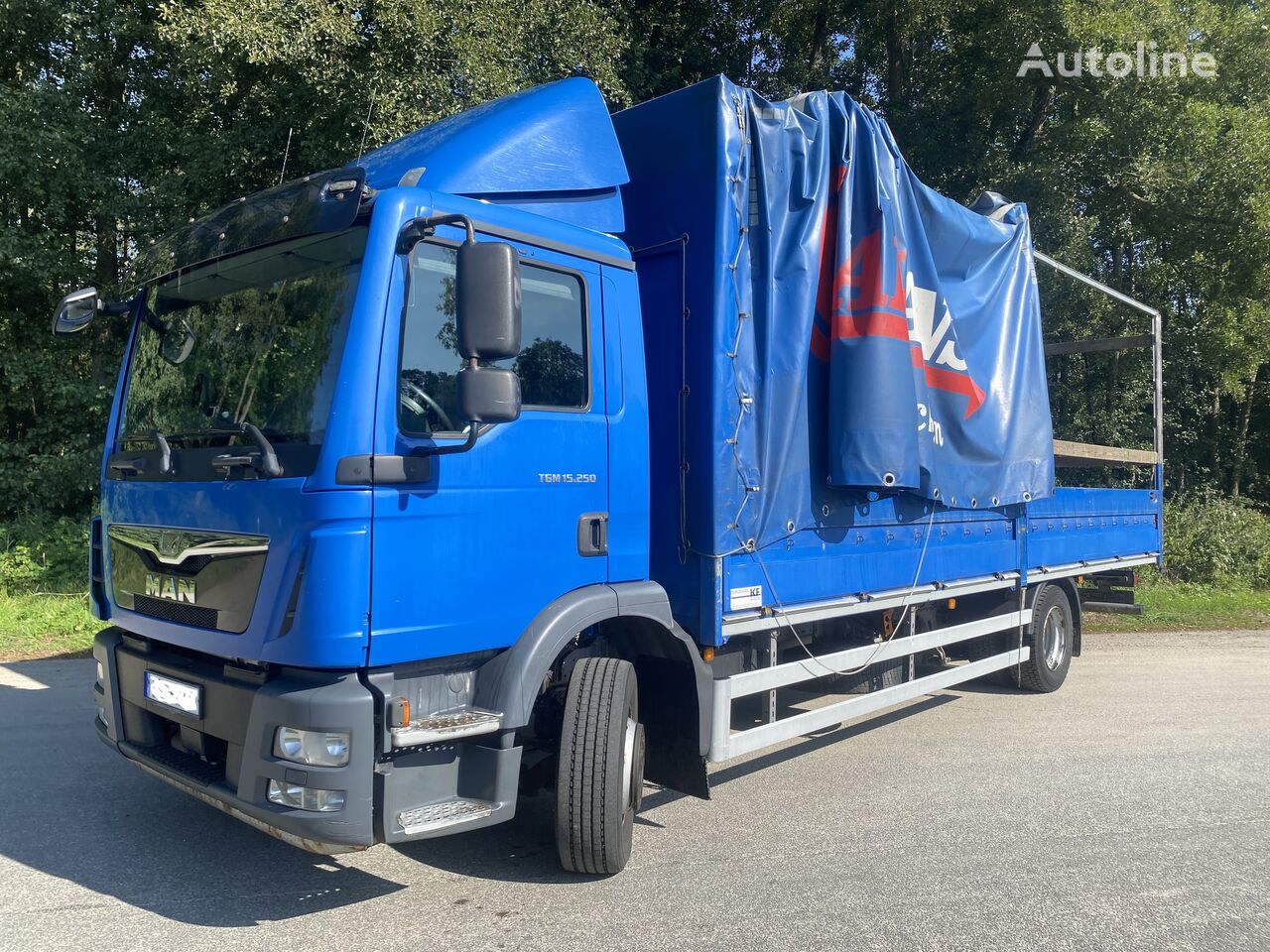 camion cu prelata MAN TGM 15.250 BL