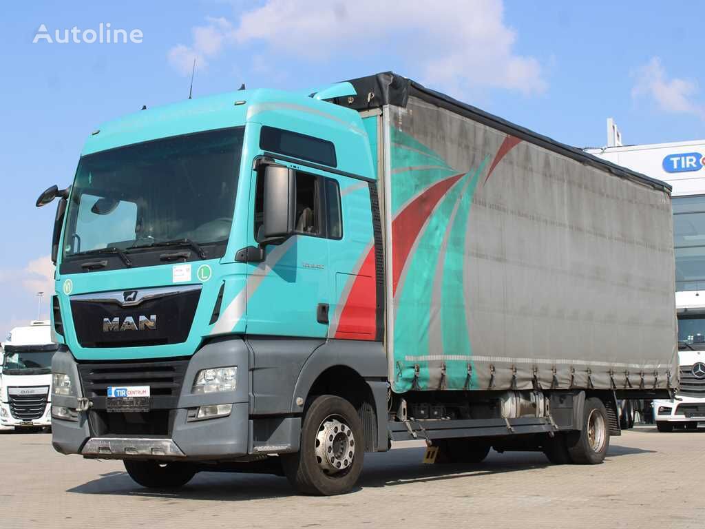 MAN TGX 18.440, EURO 6, AIR SUSPENSION, ENGINE FAILURE huifzeilen vrachtwagen