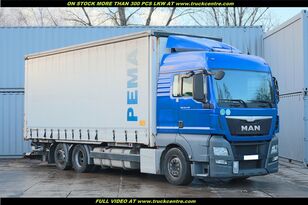 صندوق خلفي مغطى MAN TGX 24.440, BDF, EURO 6, TAIL LIFT, 18 PALLETS