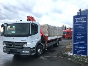 camion bâché Mercedes-Benz 1624 Atego + Fassi F95