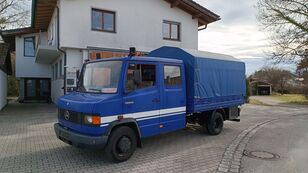 camion cu prelata Mercedes-Benz 508 D Doppelkabine Pritsche THW