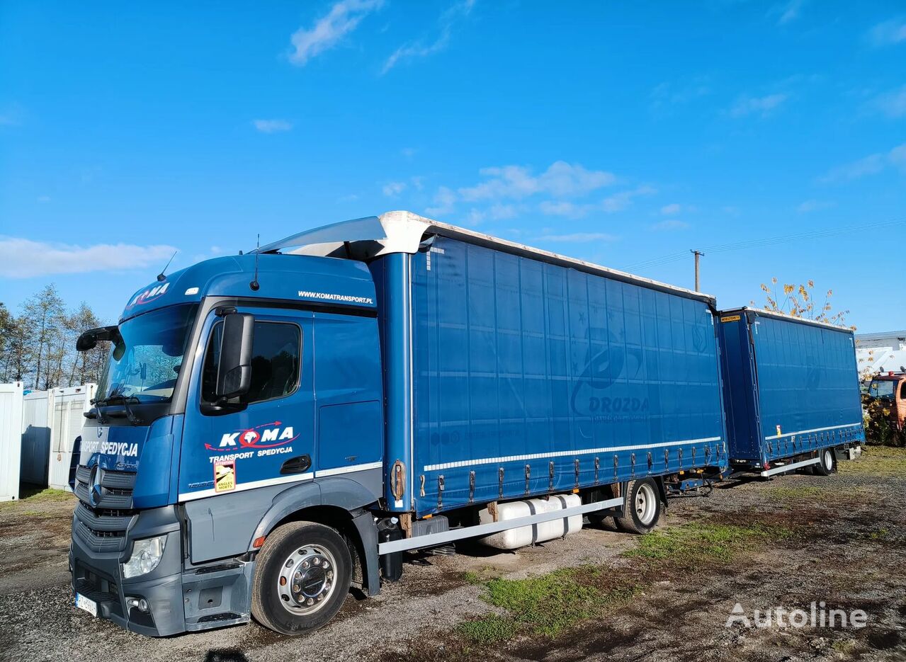 Mercedes-Benz ACTROS 1830 ponyvás teherautó - Autoline