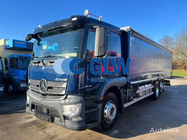 camion bâché Mercedes-Benz ACTROS 2543 L Stahlpritsche 8 m*EDSCHA