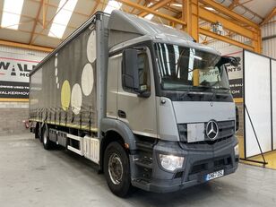 Mercedes-Benz ANTOS 2530 *EURO 6*, 6X2, 26 TONNE CURTAINSIDER – 2017 – GN67 OS kamion s ceradom