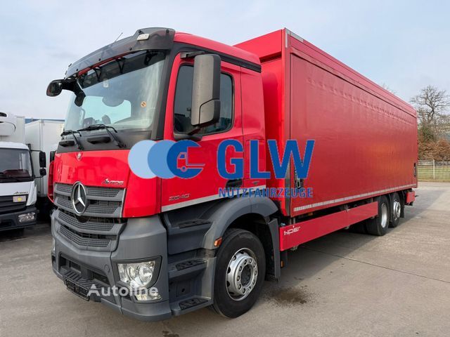 camion bâché Mercedes-Benz ANTOS 2540 L Getränk 8,6 m LBW*LENKACHSE KLIMA