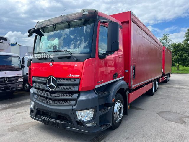 Mercedes-Benz ANTOS 2540L Getränkeaufbau 8,2m LBW 2t*LENKACHSE tenteli kamyon