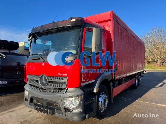 Mercedes-Benz ANTOS 2540L Getränkeaufbau 8,6m LBW 2t*LENKACHSE tilt truck