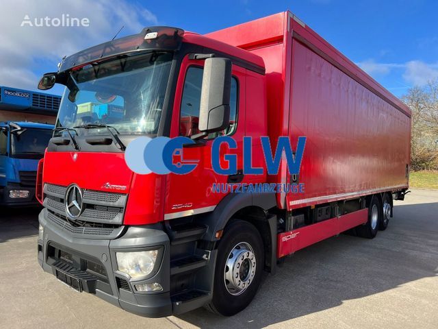 тентованный грузовик Mercedes-Benz ANTOS 2540L Getränkeaufbau 8,6m LBW 2t*LENKACHSE