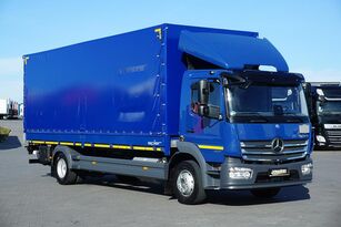 тентованный грузовик Mercedes-Benz ATEGO / 1527 / ACC / E 6 / SKRZYNIOWY+ WINDA /  ŁAD. 7820 KG / 1