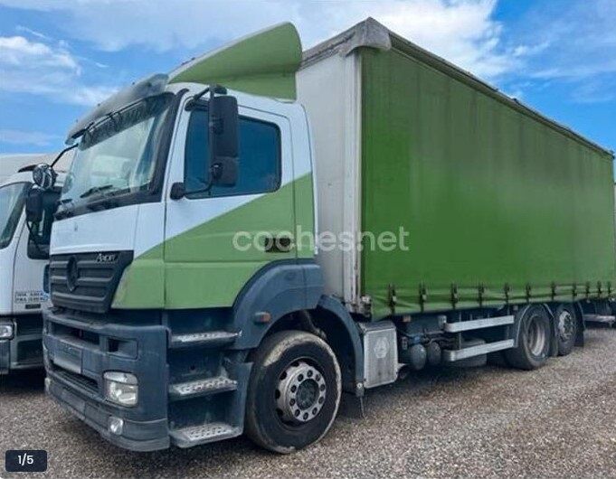 camion bâché Mercedes-Benz AXOR 25.36