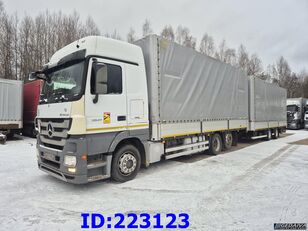 Mercedes-Benz Actros 2541  tenteli kamyon + tenteli römork