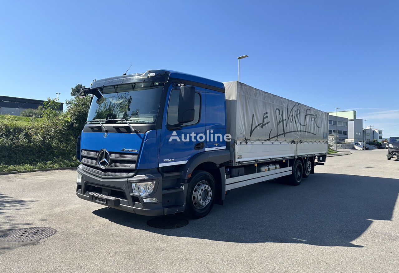 camion bâché Mercedes-Benz Actros 2543