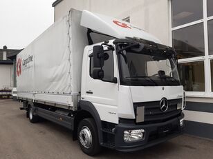 camion cu prelata Mercedes-Benz Atego 1224L LBW AHK Schiebeplane links