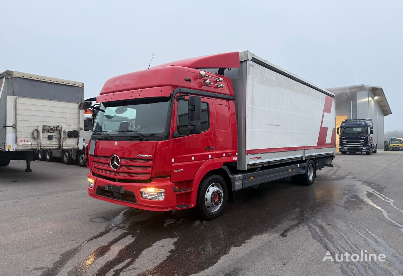 camion bâché Mercedes-Benz Atego 1330 Pritsche+Plane mit HB