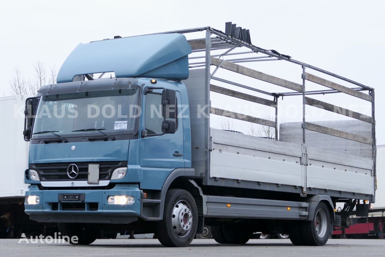 camion bâché Mercedes-Benz Atego 1528  Pritsche Bordwände LBW